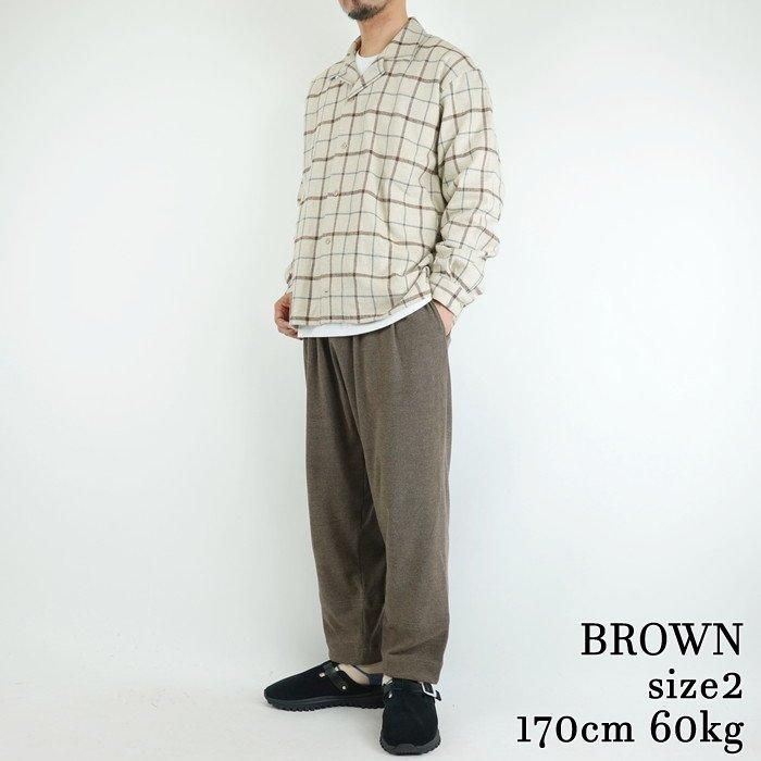 modemdesign モデムデザイン トラックパンツ タックワイドパンツ M modemdesign モデムデザイン ドロップトラックパンツ ツータック