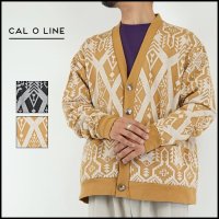 CAL O LINE/륪饤<br>NATIVE JACQUARD CARDIGAN/ͥƥ֥㥬ɥǥ