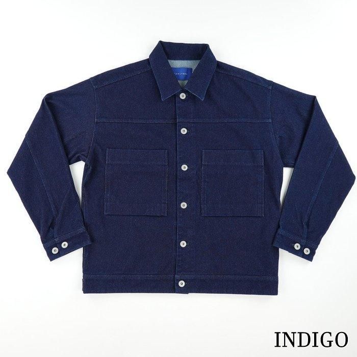 CURLY/カーリー DENIM TRUCKER JACKET-one washed/デニム CURLY/カーリー DENIM TRUCKER JACKET-one washed/デニム
