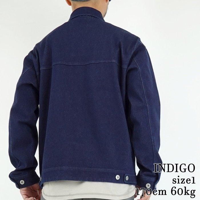 CURLY/カーリー DENIM TRUCKER JACKET-one washed/デニム CURLY/カーリー DENIM TRUCKER JACKET-one washed/デニム