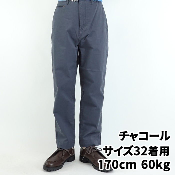 SANDINISTA/サンディニスタ Chino Pants-Stretch Easy Tapered