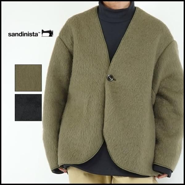 SANDINISTA Shaggy Cardiganカーディガン　サンディニスタ SANDINISTA/サンディニスタ Shaggy Wide Cardigan/シャギー