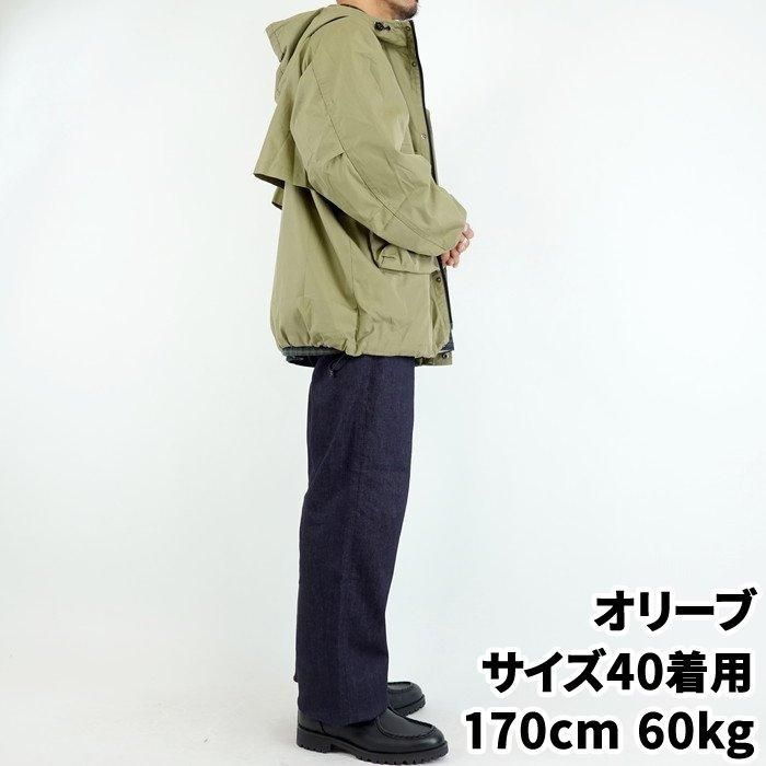KELEN/ケレン BIG POCKET HOODED JACKET/ビッグポケットフーデッド