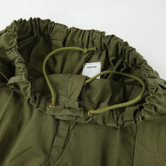oddment/CUSTOM FATIGUE EASY PANT/オッドメント oddment/オッドメント CUSTOM FATIGUE EASY PANTS/カスタム