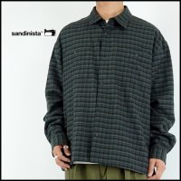 SANDINISTA/ǥ˥<br>Organic Cotton Check Work Shirt/˥åĥȥå