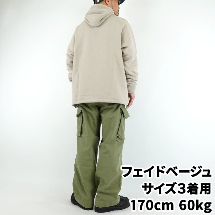 CURLY/カーリー SHANKAR HOODED ZIP P/O/シャンカール裏毛ハーフジップパーカー