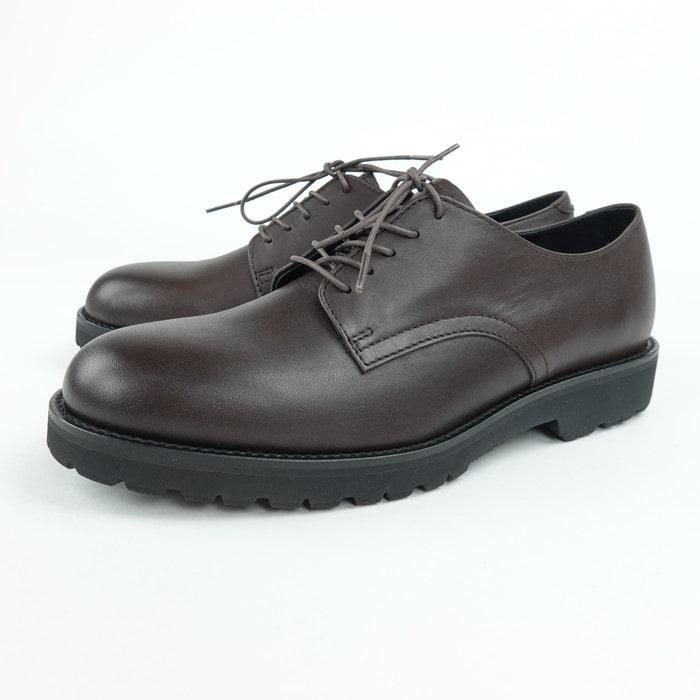 PADRONE パドローネ ダービープレーントゥシューズ DERBY PLAIN