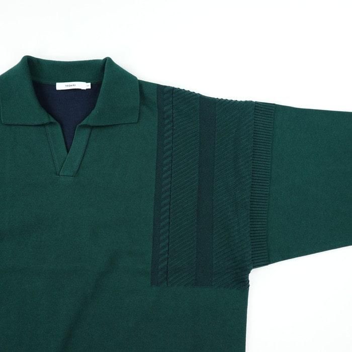 YASHIKI Shunrin Skipper Knit[DM44YSK24SSKN06]｜URBAN