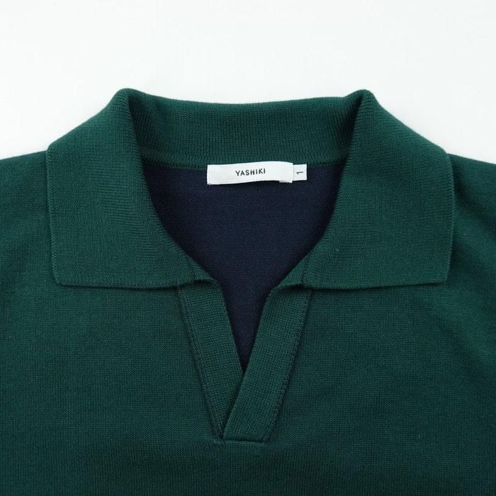 YASHIKI/ヤシキ Shunrin Skipper Knit/春霖スキッパーニットの YASHIKI/ヤシキ Shunrin Skipper Knit/春霖スキッパーニットの