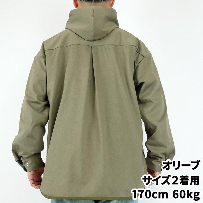 CURLY/カーリー WARP KNIT HOODED SHIRT JACKET/ワープニット