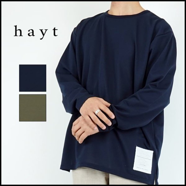 hayt/ハイト darts long Te/スーパーハイゲージロングスリーブTシャツ