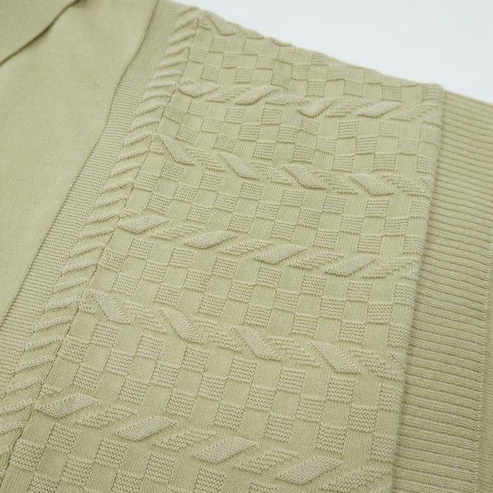 YASHIKI/ヤシキ Hazakura Knit Polo/葉桜ニットポロの正規公式取扱店
