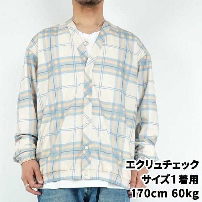 CURLY モヘア　チェック柄カーディガン サイズ2 66560_33.jpg