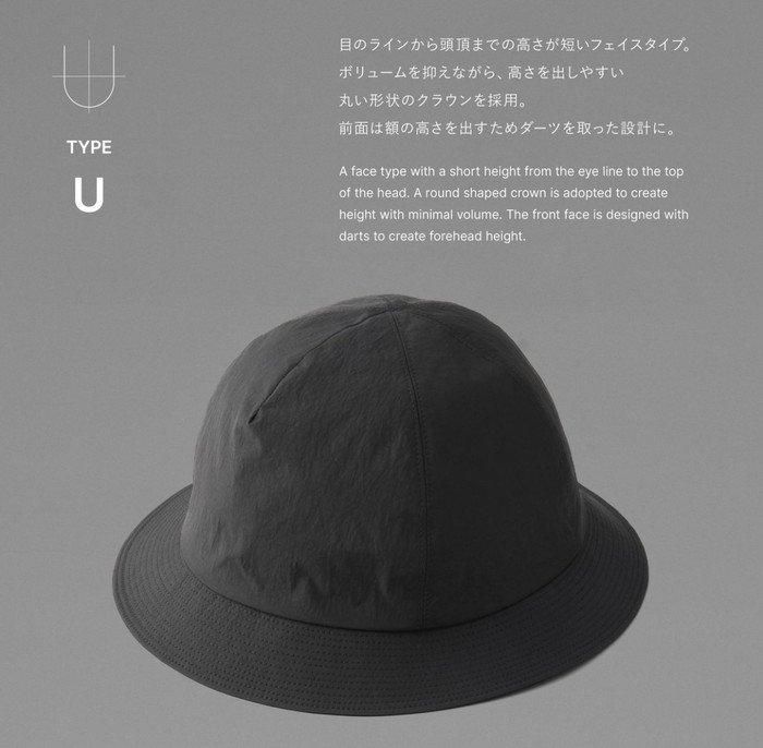 O/EIGHTH/オーエイス STANDARD HAT Grunge Wash Cotton U