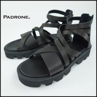 <img class='new_mark_img1' src='https://img.shop-pro.jp/img/new/icons6.gif' style='border:none;display:inline;margin:0px;padding:0px;width:auto;' />PADRONE/ѥɥ<br>GLADIATOR SANDALS with Chunky Sole/ǥ󥭡