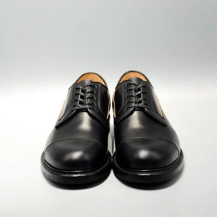 ウィールローブ　#15065 STRAIGHT TIP OXFORD BLACK 15065 STRAIGHT TIP OXFORD BLACK – WHEELROBE