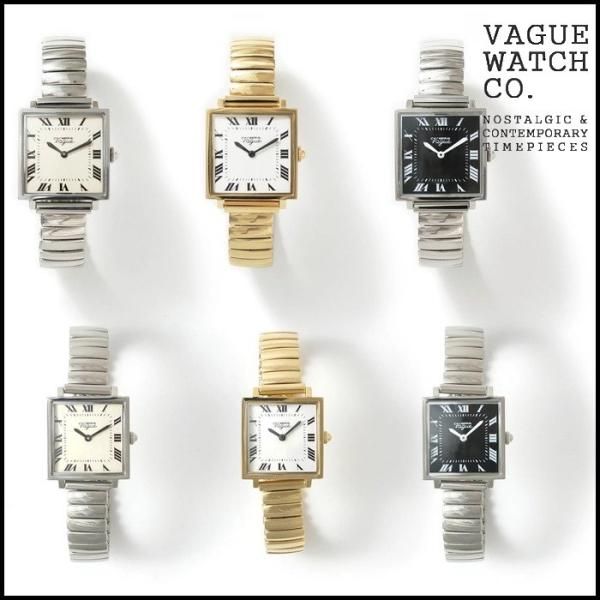 Vague Watch Co ヴォーグウォッチ Carre カレ ホワイト文字盤 VAGUE WATCH Co. 【正規品】VAGUE ヴァーグウォッチカンパニー