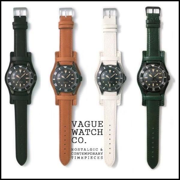 VAGUE WATCH CO./ヴァーグウォッチカンパニー BLK SUB with GUIDI