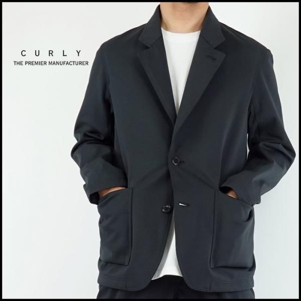 CURLY/カーリー SOLID DOUBLE KNIT JACKET/ソリッドダブルニット CURLY/カーリー SOLID DOUBLE KNIT JACKET/ソリッドダブルニット