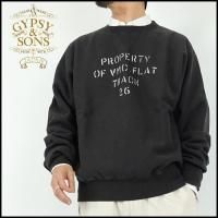 Gypsy&sons/���ץ�������ɥ���<br>80 SWEAT V CREW PT STENCIL/���ƥ󥷥�ץ��ȥ������å�