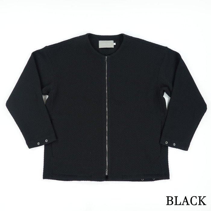 CURLY　HONEYCOMB KNIT ZIP-UP CARDIGAN CURLY/カーリー HONEYCOMB KNIT ZIP-UP CARDIGAN/ハニカムニットジップ