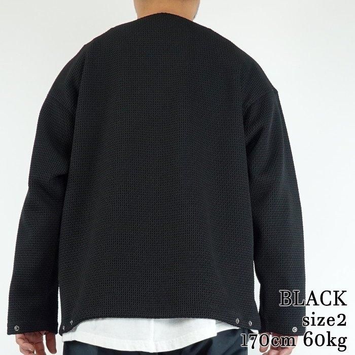 CURLY/カーリー HONEYCOMB KNIT ZIP-UP CARDIGAN/ハニカムニットジップ