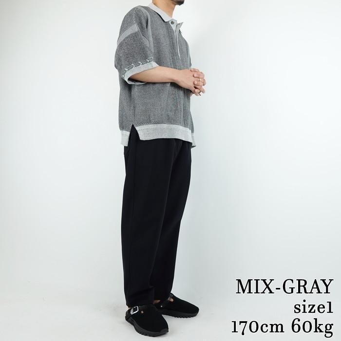 YASHIKI/ヤシキ Umiiro Knit Polo/海色ニットポロの正規公式取扱店