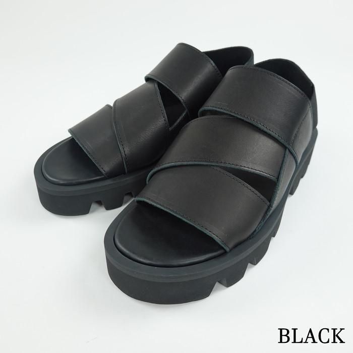 PADRONE/パドローネ】レザーストラップサンダル STRAP SANDALS