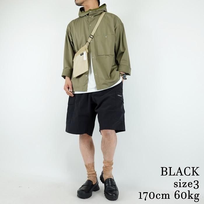 パンツ meltum NYLON CARGO SHORTS NYLON CARGO SHORTS