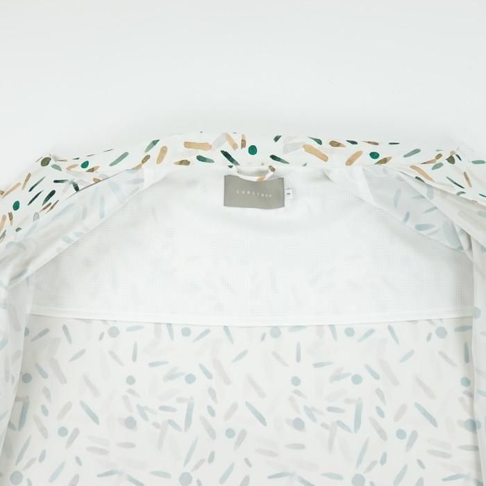 CURLY/カーリー TRICOT PRINT OPEN COLLAR SHIRT -setouchi olives