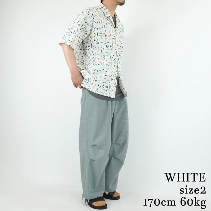 【CURLY＆Co.】TricotPrint OpenCollar Shirt CURLY/カーリー TRICOT PRINT OPEN COLLAR SHIRT -setouchi