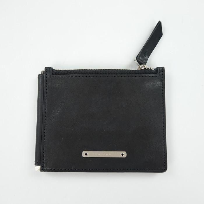 PADRONE/パドローネ Coin case with bill clip/コインケース付き