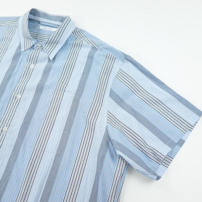 【お買得】 Multi SANDINISTA/サンディニスタ Stripe S/S Pocket Oversized トップス