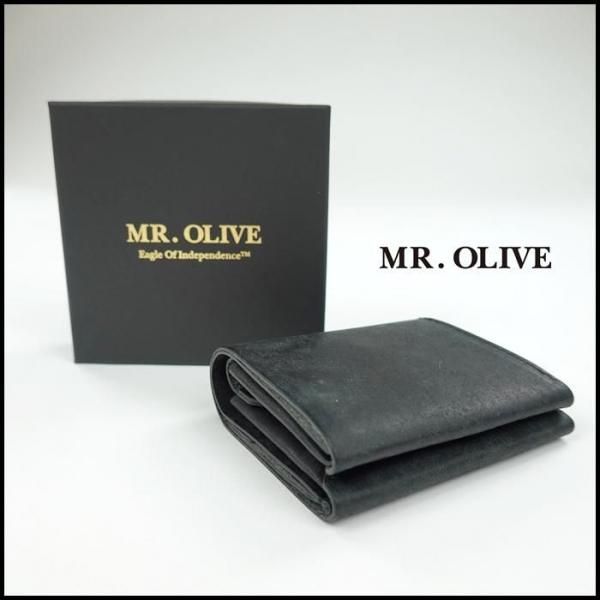MR. OLIVE ミスターオリーブ /プエブロレザー/ ニートウォレット 財布 MR.OLIVE/ミスターオリーブ PUEBLO LEATHER NEAT WALLET