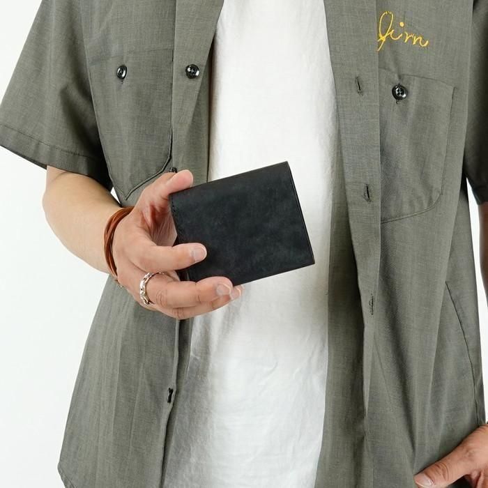 ミスターオリーブ　PUEBLO LEATHER / NEAT WALLET MR.OLIVEミスターオリーブ】 PUEBLO LEATHER / NEAT WALLET
