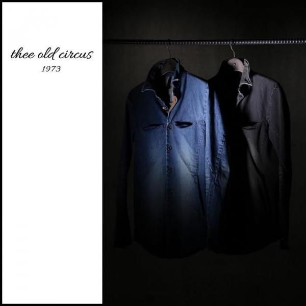 ★Thee OLD CIRCUS ジオールドサーカス ストレッチデニムシャツ 最終価格 THEE OLD CIRCUS ストレッチデニムシャツオールド
