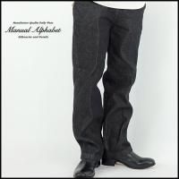 MANUAL ALPHABET/ޥ˥奢륢ե٥å<br>DENIM SEMI-EASY TROUSERS/ǥ˥ॻߥȥ饦