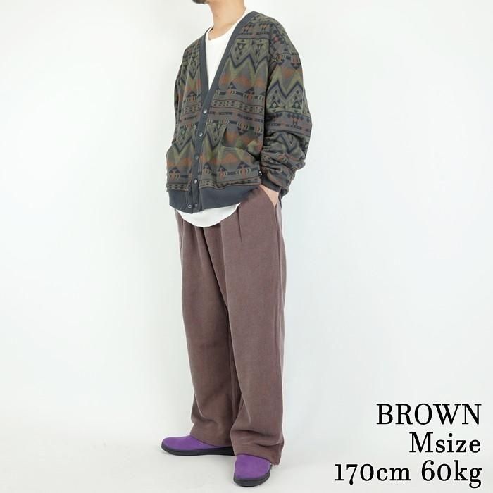 SANDINISTA/サンディニスタ Vintage Easy Fit Tuck Sweatpants