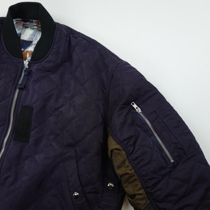 OPULENCE/オーピュレンス QUILTING BOMBER JACKET/キルティング