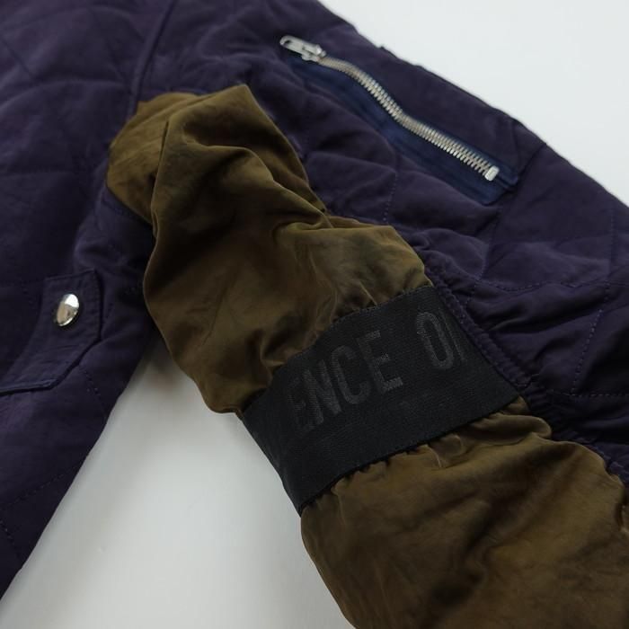 【即完】OPULENCE ボンバージャケット OPULENCE/オーピュレンス QUILTING BOMBER JACKET/キルティング