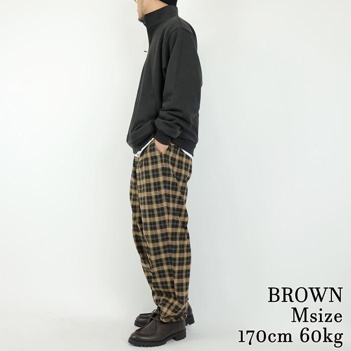 DOGPILE タータンチェック 5ポケットパンツ DOGPILE タータンチェック 5ポケットパンツ カラータータン