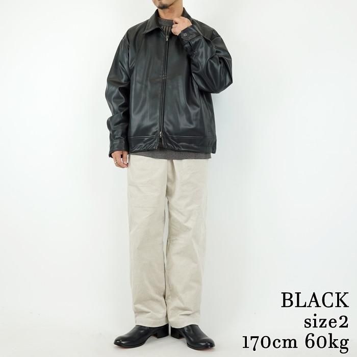 PERS PROJECTS/パースプロジェクト JENS SHORT BLOUSON「vegan leather