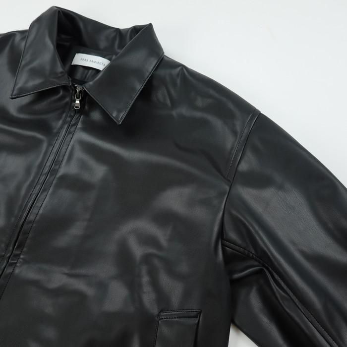 PERS PROJECTS/パースプロジェクト JENS SHORT BLOUSON「vegan leather