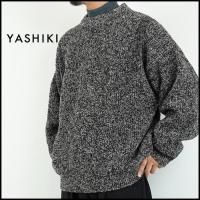 <img class='new_mark_img1' src='https://img.shop-pro.jp/img/new/icons6.gif' style='border:none;display:inline;margin:0px;padding:0px;width:auto;' />YASHIKI/ヤシキ<br>Shusetsu Boucle Knit/終雪ブークレニット