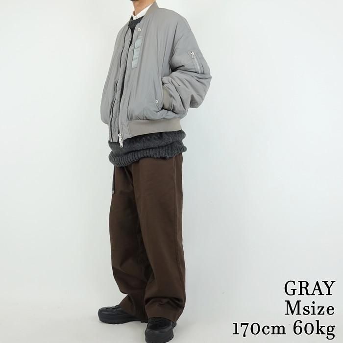 SANDINISTA/サンディニスタ MA-1 Overdyed/MA-1オーバーダイの正規公式