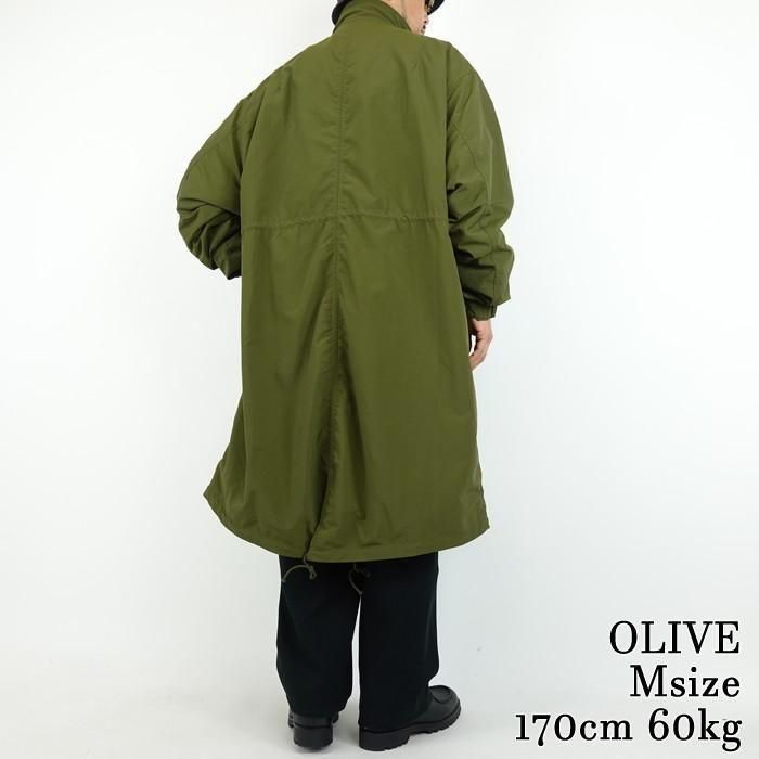 SANDINISTA/サンディニスタ Supplex Nylon Mods Coat POLARTEC ALPHA