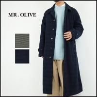 <img class='new_mark_img1' src='https://img.shop-pro.jp/img/new/icons6.gif' style='border:none;display:inline;margin:0px;padding:0px;width:auto;' />MR.OLIVE/ߥ꡼<br>PERSIL MOLE CHECK BALMACAAN COAT/ѡ⡼åХޥ󥳡