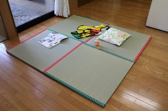 ■激安縁付き畳「ポルカ仕様 赤」登場!