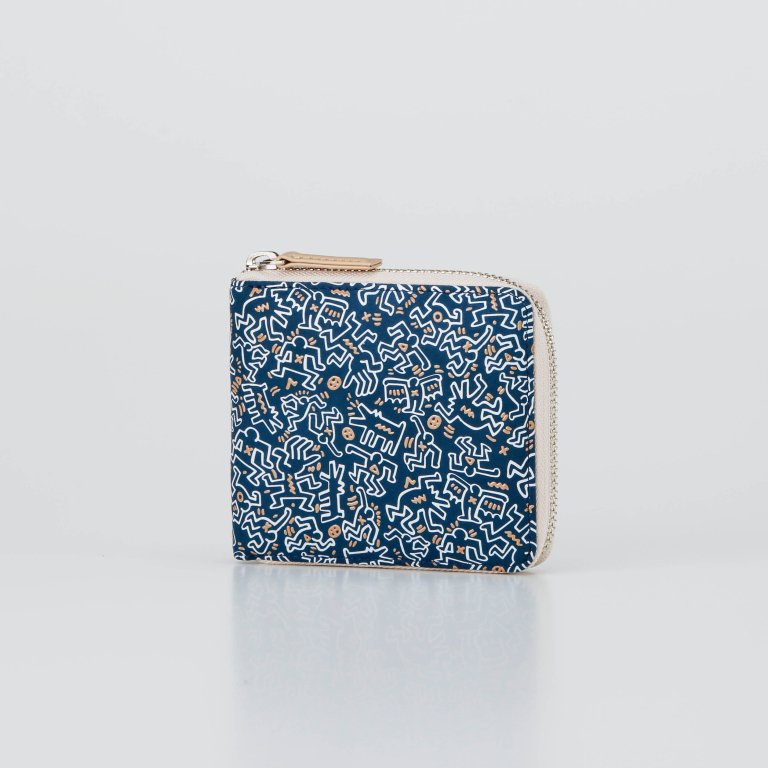 NY札入A［Blue Gray/Keith Haring collection 2023］
