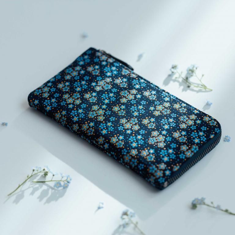 忘れな草 CI-24束入：印傳屋公式オンラインショップ｜INDEN-YA